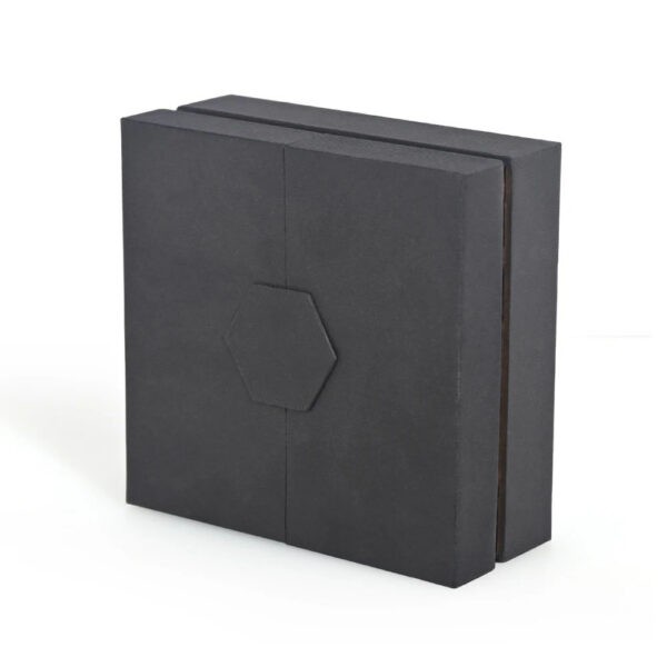 Black Gold Double-Door Rigid Box with Custom Foam Insert Black Gold Double-Door Rigid Box with Custom Foam Insert
