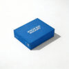 Blue Printed Corrugated Mailer Box for Ecommerce Shipping