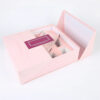 Custom Pink Hair Dryer Gift Box with Insert