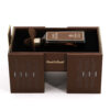 Foil Stamped Double-Door Perfume Box with Molded Insert