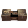 Foil Stamped Double-Door Perfume Box with Molded Insert