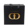 Foil Stamped Rigid Cap Gift Box with Ribbon Carry Handle