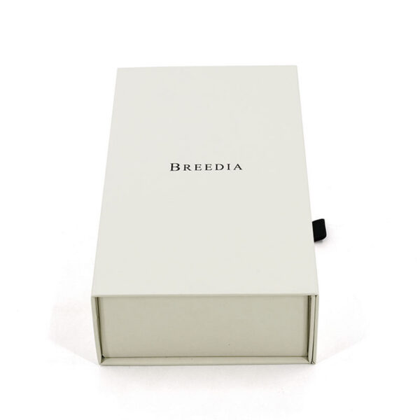 Logo Printed Rigid Jewelry Presentation Box with Drawer