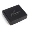 Luxury Black Jewelry Mailer Packaging Box with Foam Insert Luxury Black Jewelry Mailer Packaging Box with Foam Insert