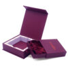 Luxury Cross Jewelry Rigid Gift Box with Drawer Pouch Set Luxury Cross Jewelry Rigid Gift Box with Drawer Pouch Set