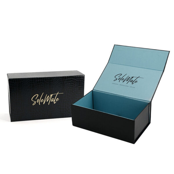 Luxury Foldable Shoe Gift Box with Logo Magnetic Closure Luxury Foldable Shoe Gift Box with Logo Magnetic Closure