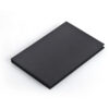 Matte Black Book Style Rigid Card Box with Cutout Insert