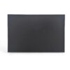 Matte Black Book Style Rigid Card Box with Cutout Insert