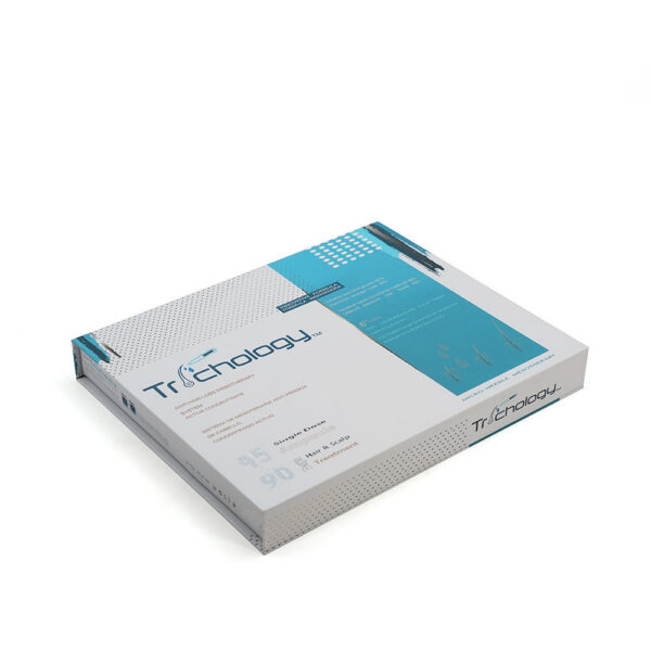 Printed Rigid Hair Serum Ampoule Box with Molded Insert