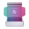 Printed Unicorn Mailer Box with Tear Strip Closure for Gifts Printed Unicorn Mailer Box with Tear Strip Closure for Gifts