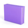Purple Book Style Gift Box with Holographic Slotted Insert Purple Book Style Gift Box with Holographic Slotted Insert