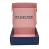 Retail-Ready Beauty Mailer Box with Pink Interior Print