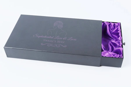 Rigid Boxes with Satin Lined Holder