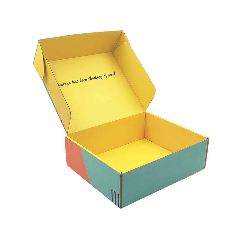 Custom Eco-friendly Colored Corrugated Cartons