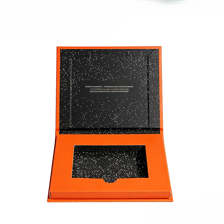 Custom Logo Rigid Cardboard VIP Card Boxes