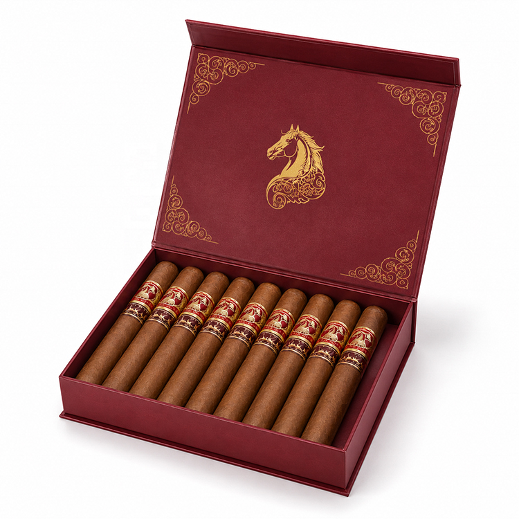 Custom foldable cardboard cigar boxes Tobacco Boxes