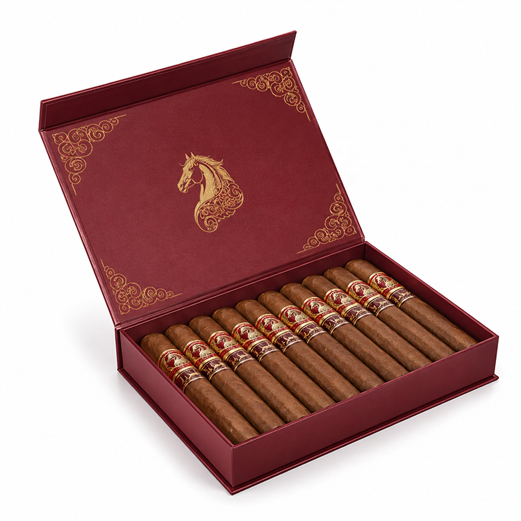 Custom foldable cardboard cigar boxes Tobacco Boxes