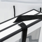 Customizable Foldable White Paper Gift Box