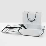 Customizable Foldable White Paper Gift Box